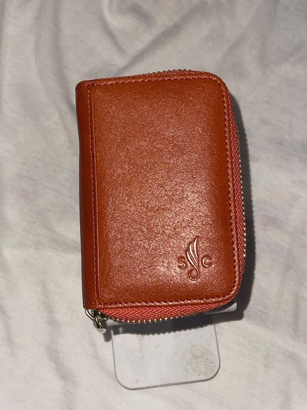 New Sycamore Leather Small Card Holder.